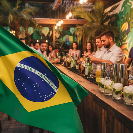 Premium Brasilien-Fahne 90x150 cm - Wetterfest & Lebendig