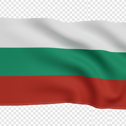 UV-beständige Bulgarische Nationalflagge 90x150cm - Robust & Wetterfest