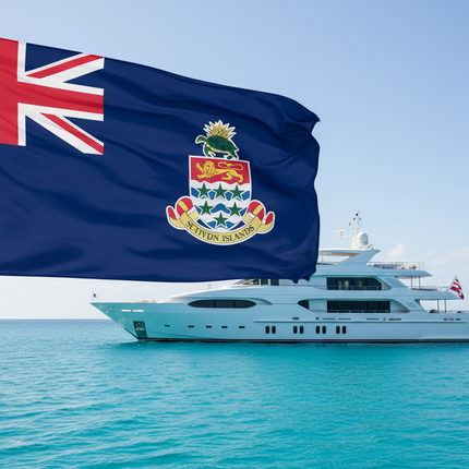 Cayman Inseln Flagge 90x150cm - Wetterfest & Robust