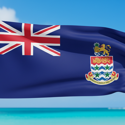 Cayman Inseln Flagge 90x150cm - Wetterfest & Robust