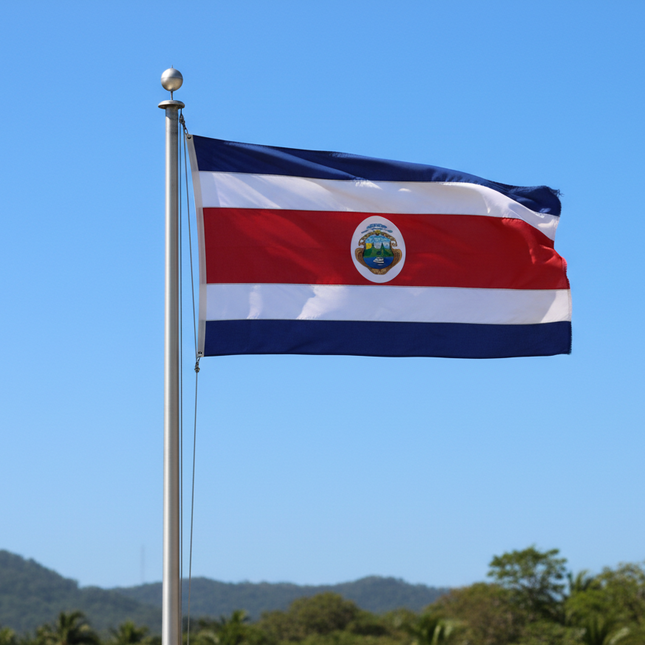 Bandiera della Costa Rica 90 cm x 150 cm