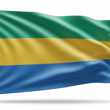 Bandiera del Gabon 90 cm x 150 cm