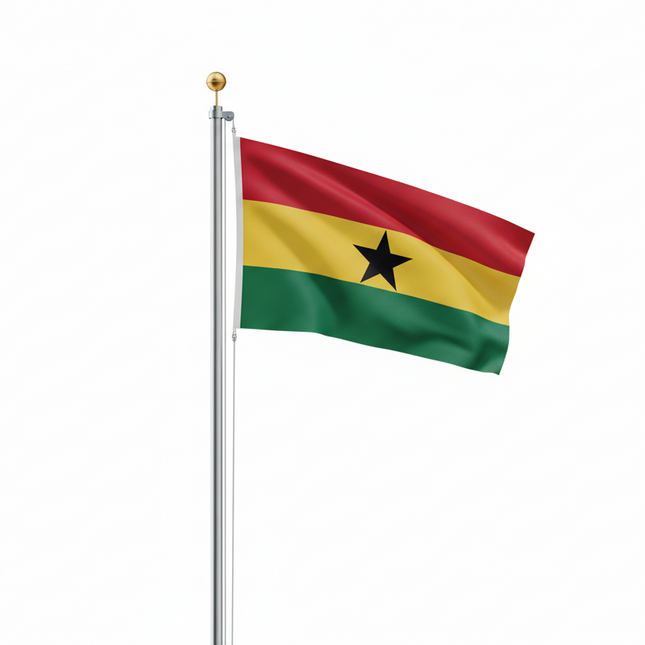 Drapeau du Ghana 90 cm x 150 cm