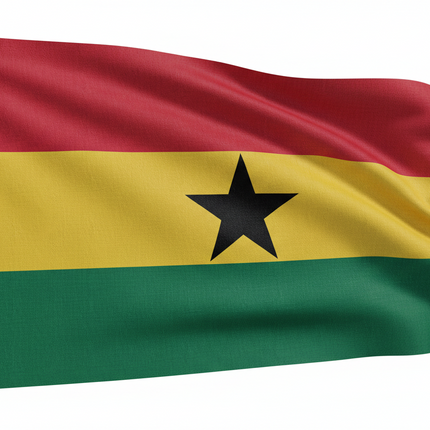 Fahne Ghana  90 cm x 150 cm