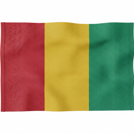 Bandiera della Guinea 90 cm x 150 cm