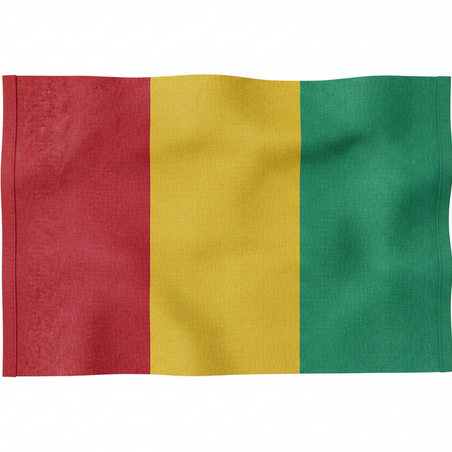 Bandiera della Guinea 90 cm x 150 cm