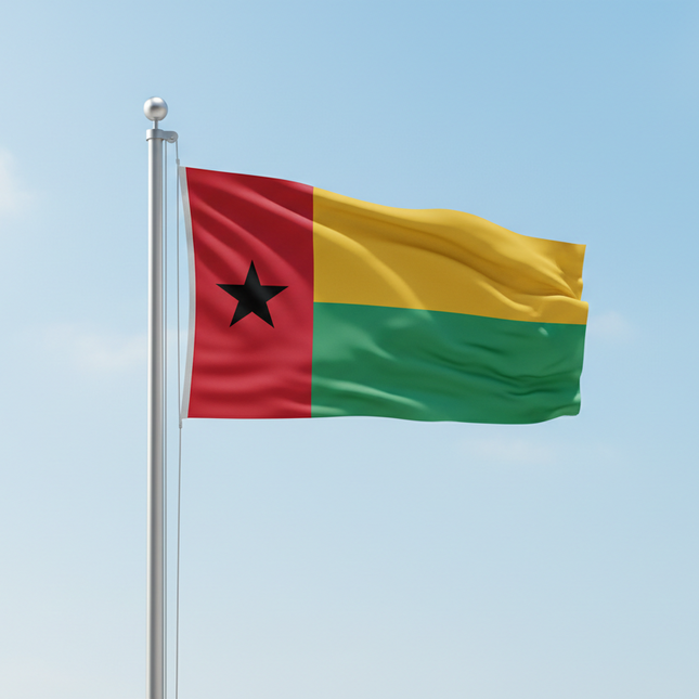 Bandiera della Guinea-Bissau 90 cm x 150 cm