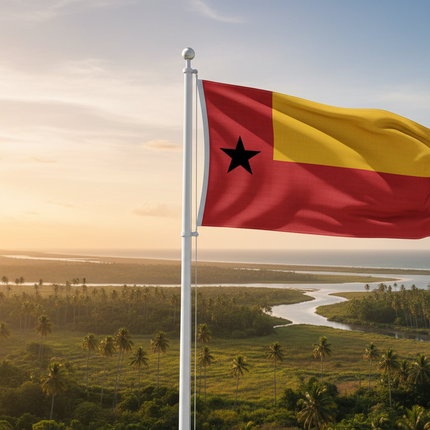 Bandiera della Guinea-Bissau 90 cm x 150 cm