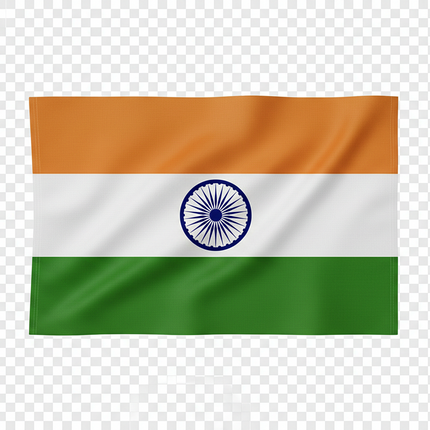 Indien-Fahne 90x150cm: Robust, Wetterfest & Farbenfroh