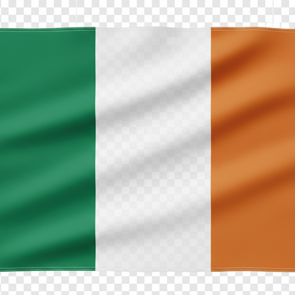 Irische Nationalflagge 90x150 cm – Wetterfest & Farbbrillant