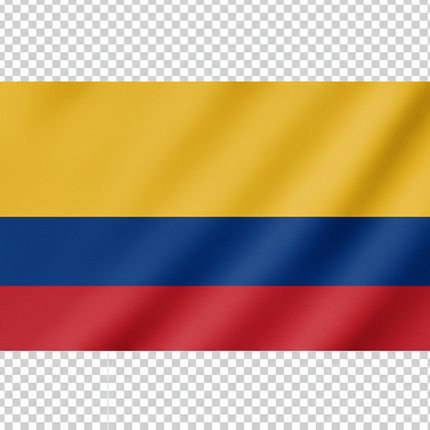 Kolumbianische Flagge 90x150cm – Lebendige Farben für Innen/Außen