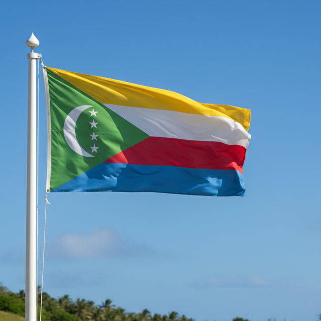 Drapeau des Comores 90 cm x 150 cm