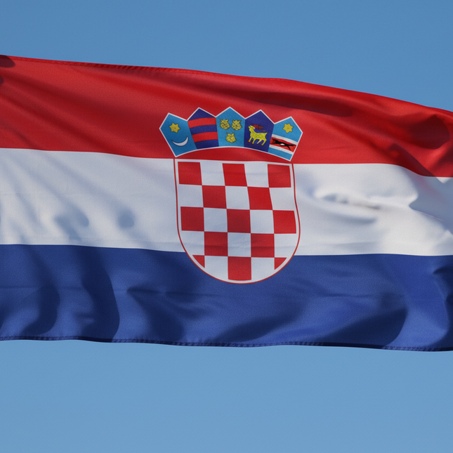 Drapeau de la Croatie 90 cm x 150 cm