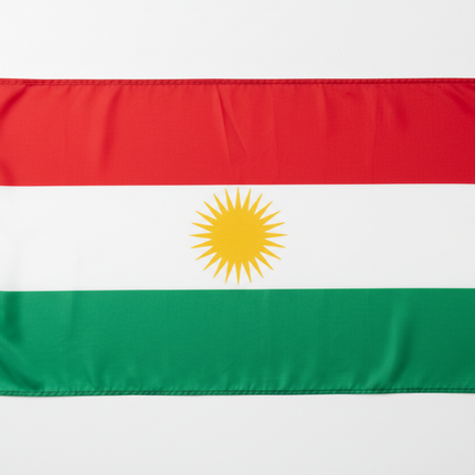 Kurdistan-Flagge 60x90cm – Robustes Tuch, Lebendige Farben