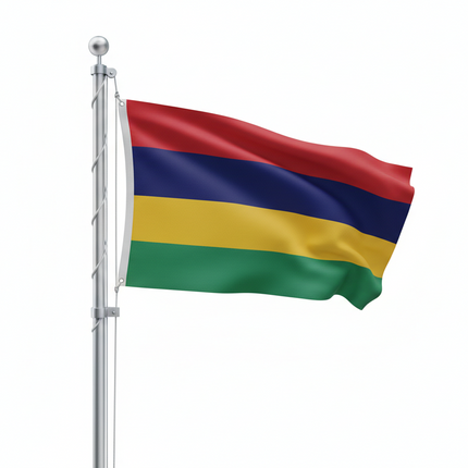 Mauritius Fahne 90x150 cm – Wetterfest & Farbenfroh