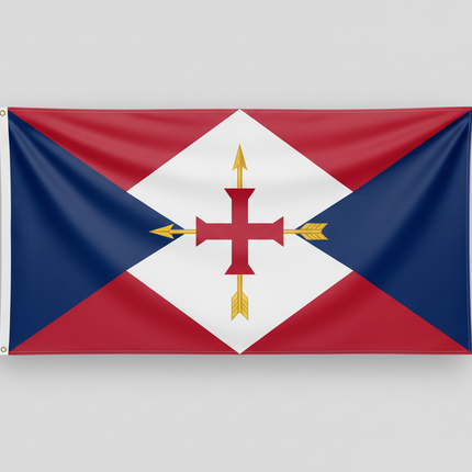 Neufundland und Labrador Flagge 90x150cm - Langlebig & Wetterfest
