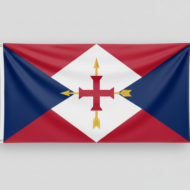 Neufundland und Labrador Flagge 90x150cm - Langlebig & Wetterfest