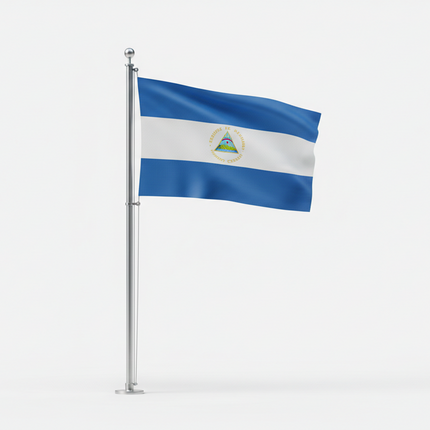 Fahne Nicaragua  90 cm x 150 cm .