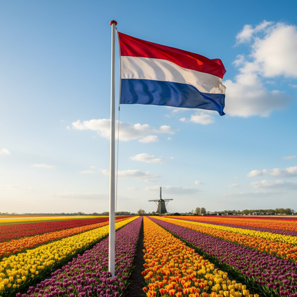 Niederlande Flagge 90x150cm - Wetterfest & Farbbrillant