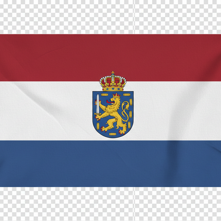 Niederlande Premiumflagge mit Wappen - 90x150 cm, UV-beständig