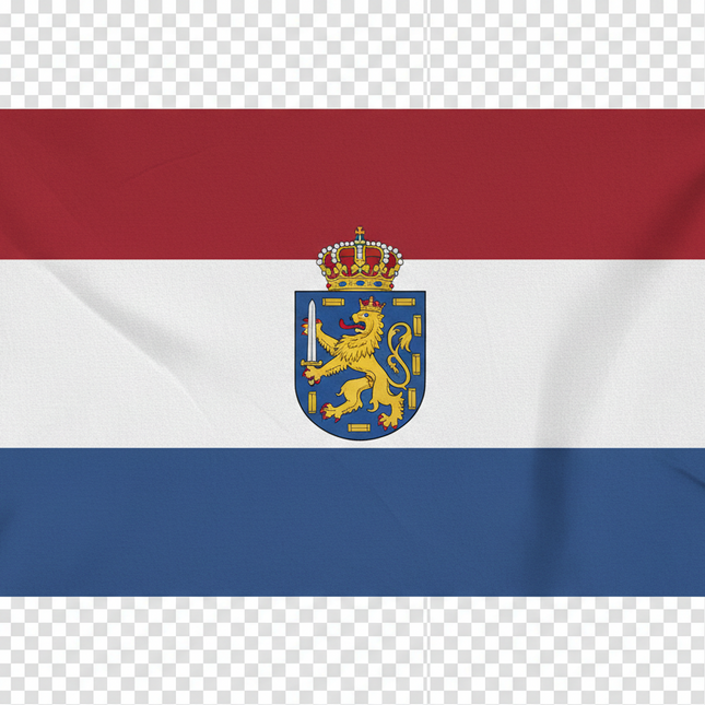 Drapeau des Pays-Bas avec armoiries 90 cm x 150 cm