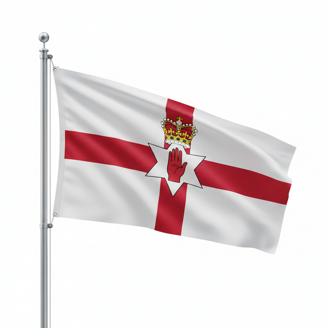 Bandiera dell'Irlanda del Nord 90 cm x 150 cm
