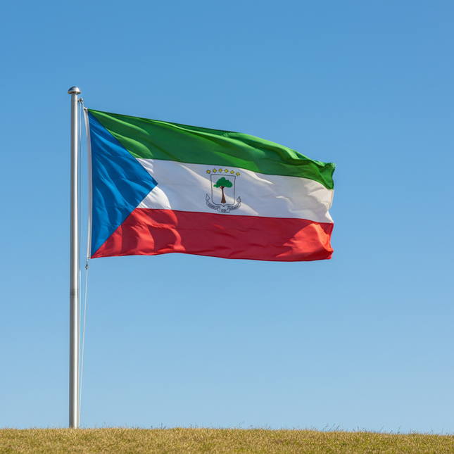 Bandiera della Guinea Equatoriale 90 cm x 150 cm