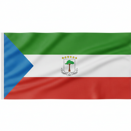 Bandiera della Guinea Equatoriale 90 cm x 150 cm