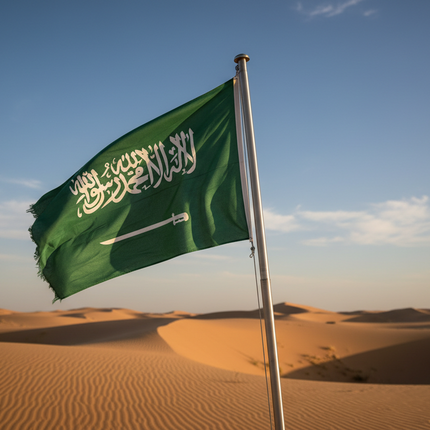 Fahne Saudiarabien  90 cm x 150 cm
