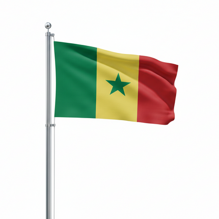 Fahne Senegal  90 cm x 150 cm