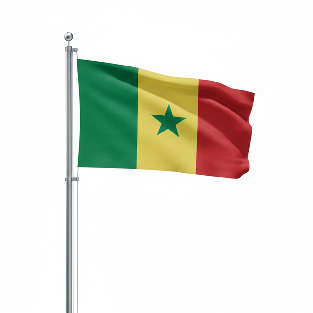 Drapeau du Sénégal 90 cm x 150 cm