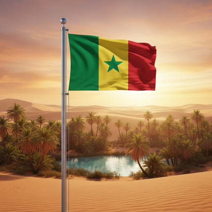 Fahne Senegal  90 cm x 150 cm