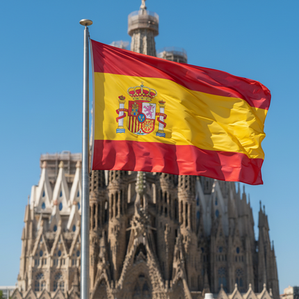 Drapeau de l'Espagne 150 cm x 250 cm