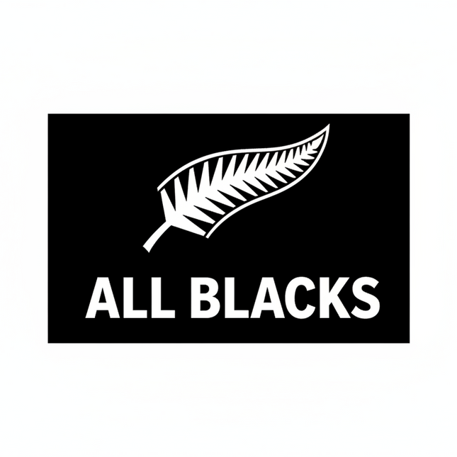 Drapeau des All Blacks de Nouvelle-Zélande 90 cm x 150 cm