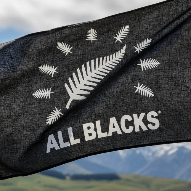 Drapeau des All Blacks de Nouvelle-Zélande 90 cm x 150 cm