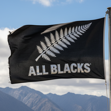 Drapeau des All Blacks de Nouvelle-Zélande 90 cm x 150 cm