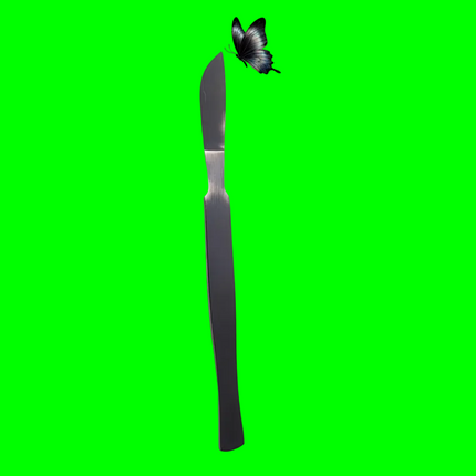 raschietto per la cornea